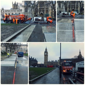 Easymix Concrete at London's Parliament Square 